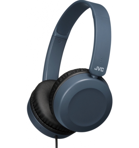 JVC HA-S31M-A Auricolare Cablato A Padiglione Musica e Chiamate Blu