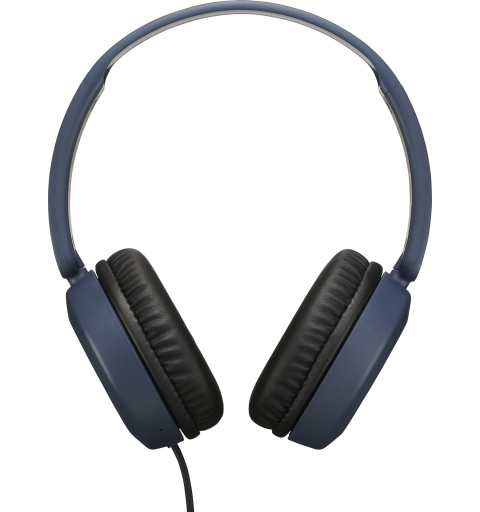 JVC HA-S31M-A Auricolare Cablato A Padiglione Musica e Chiamate Blu