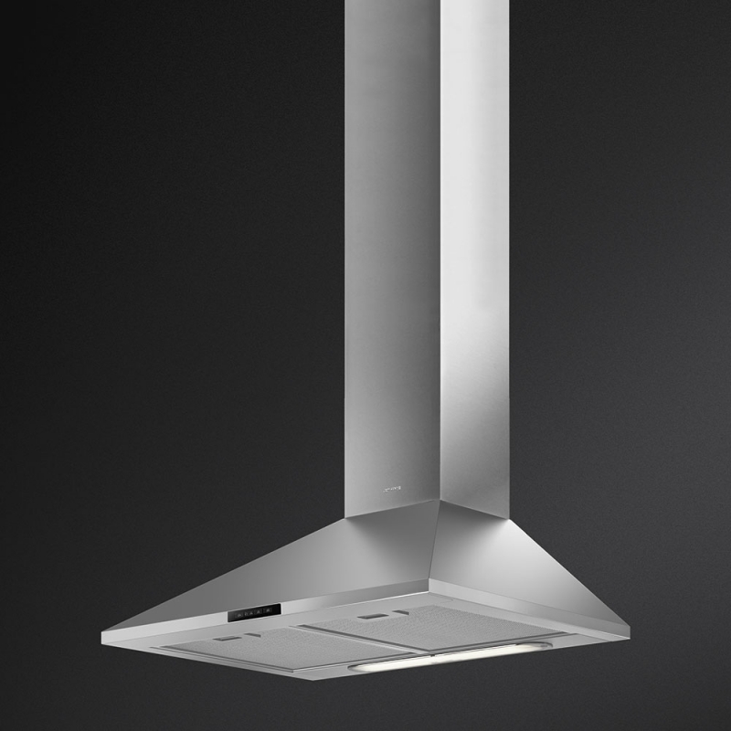 Smeg KDE600EX campana De pared Acero inoxidable 553 m³ h