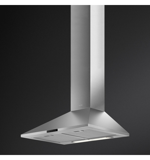 Smeg KDE600EX hotte Montée au mur Acier inoxydable 553 m³ h
