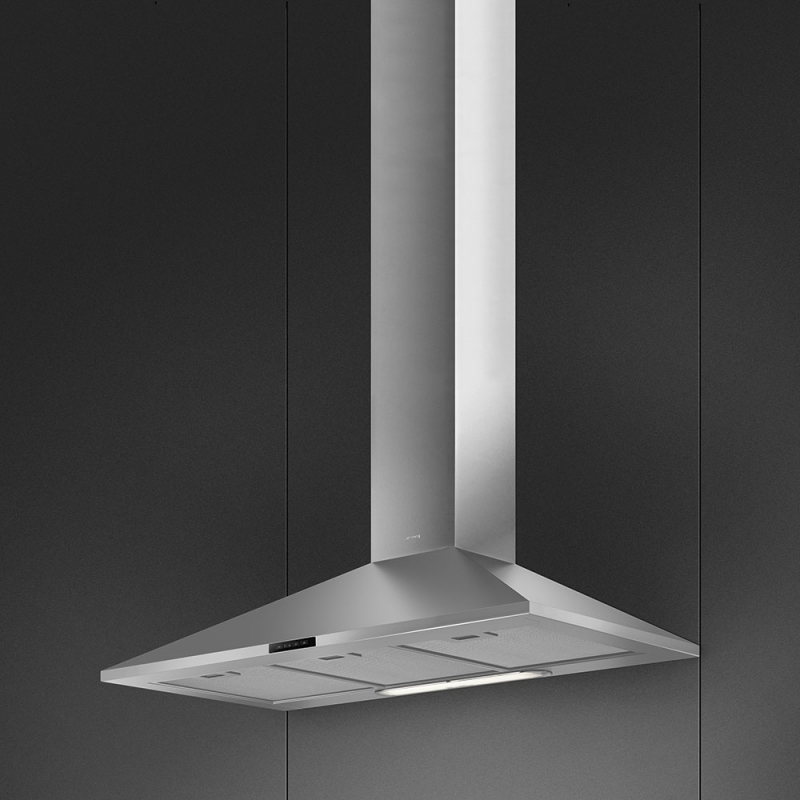 Smeg KDE900EX cappa aspirante Cappa aspirante a parete Acciaio inox 553 m³ h