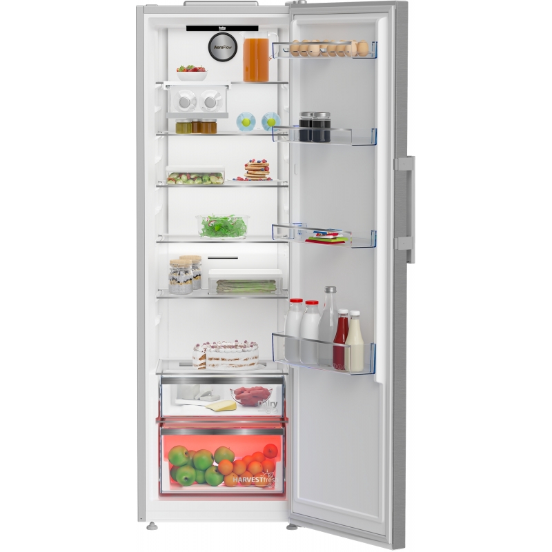 Beko B5RMLNE444HX frigorifero Libera installazione 365 L E Acciaio inox