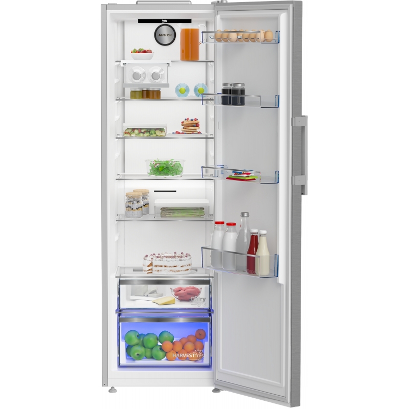 Beko B5RMLNE444HX frigorifero Libera installazione 365 L E Acciaio inox