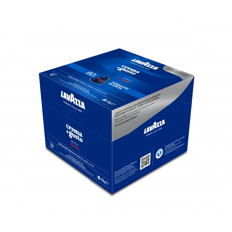 Lavazza 7020 bolsita y cápsula de café Tueste medio 80 pieza(s)