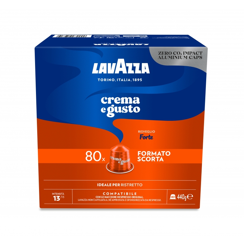 Lavazza 7021 Kaffeekapsel & Kaffeepad Dunkle Röstung 80 Stück(e)
