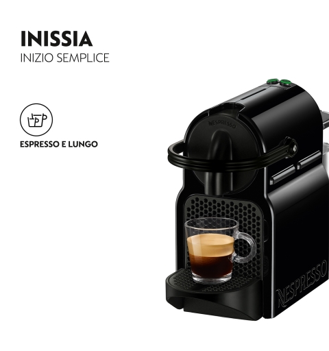 De’Longhi Inissia EN 80.BAE Entièrement automatique Machine à expresso 0,7 L