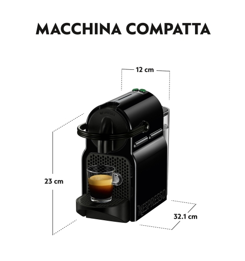 De’Longhi Inissia EN 80.BAE Entièrement automatique Machine à expresso 0,7 L