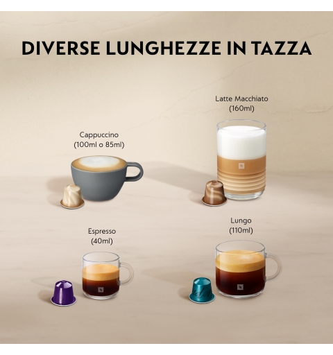 De’Longhi Inissia EN 80.BAE Entièrement automatique Machine à expresso 0,7 L