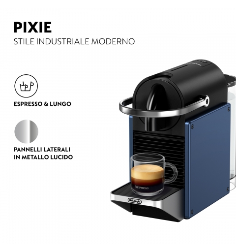 De’Longhi Pixie EN127.BL Entièrement automatique Cafetière à dosette 1 L