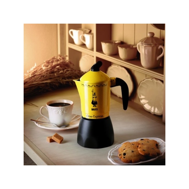 Bialetti Orzo Express Moka pot Black, Yellow