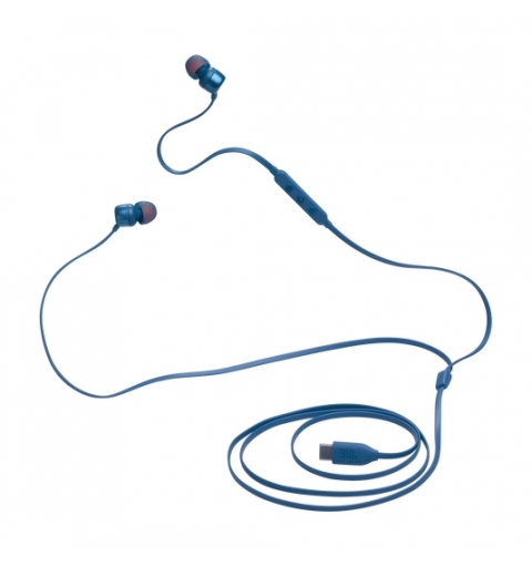 JBL Tune 310C USB Headset Wired In-ear Calls Music USB Type-C Blue