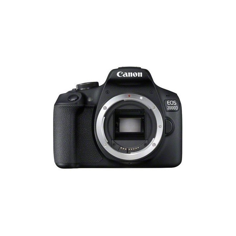 Canon EOS 2000D + EF-S 18-55mm f 3.5-5.6 III Kit fotocamere SLR 24,1 MP CMOS 6000 x 4000 Pixel Nero