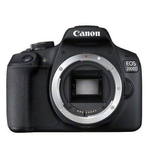 Canon EOS 2000D + EF-S 18-55mm f 3.5-5.6 III Kit fotocamere SLR 24,1 MP CMOS 6000 x 4000 Pixel Nero