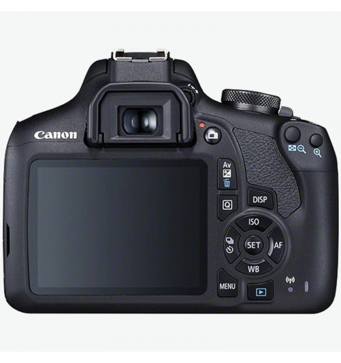 Canon EOS 2000D + EF-S 18-55mm f 3.5-5.6 III Kit fotocamere SLR 24,1 MP CMOS 6000 x 4000 Pixel Nero
