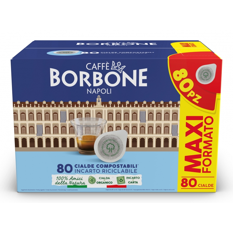 Caffè Borbone 44BNERADECISA80PZ Cialde caffè