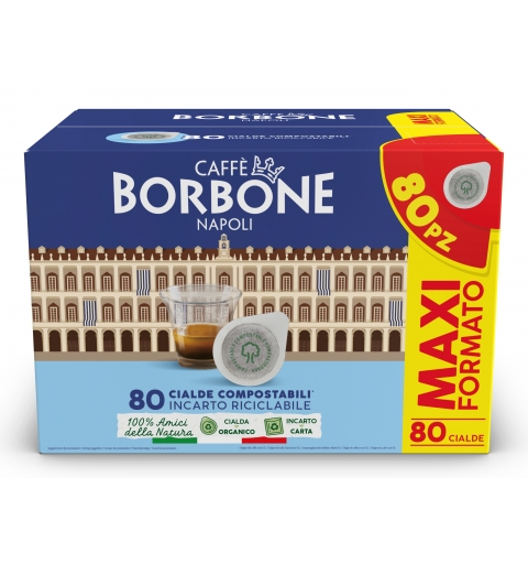 Caffè Borbone 44BNERADECISA80PZ Cialde caffè