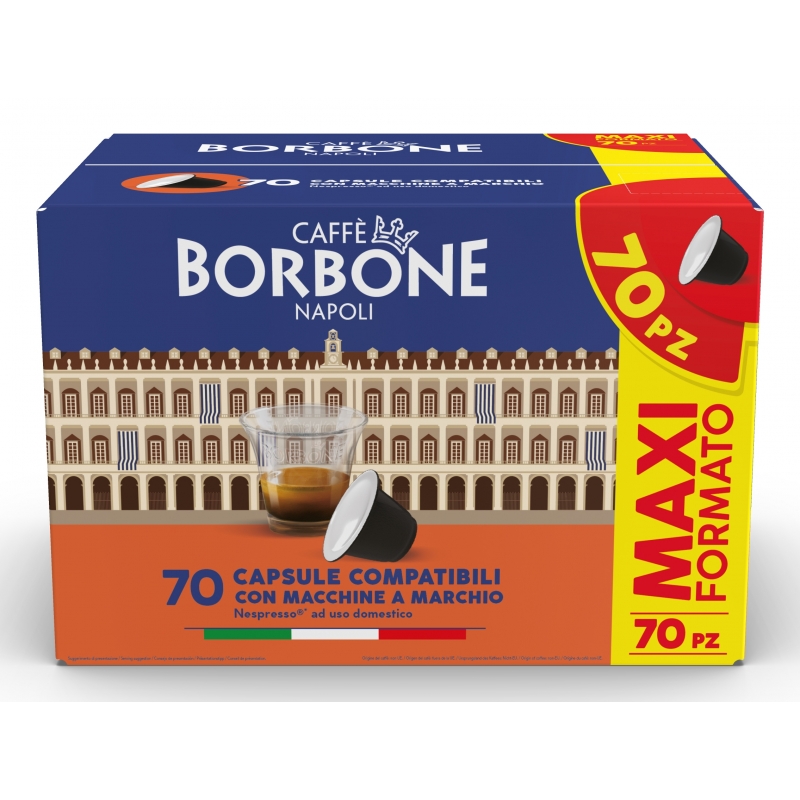 Caffè Borbone REBNERADECISA70P bolsita y cápsula de café 70 pieza(s)