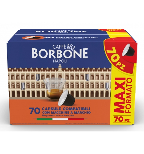 Caffè Borbone REBNERADECISA70P Kaffeekapsel & Kaffeepad 70 Stück(e)