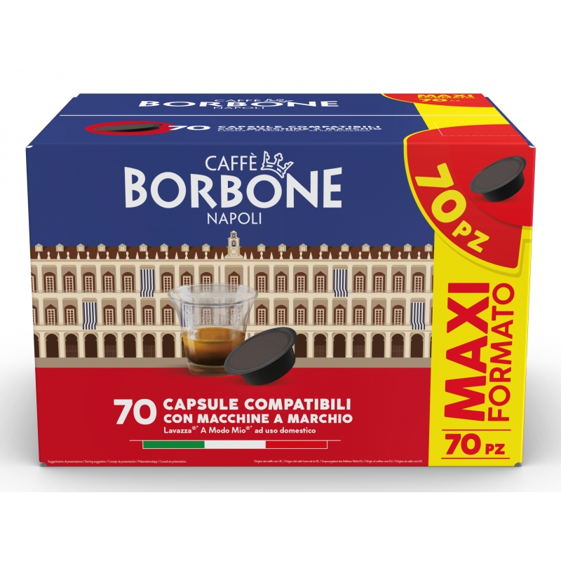 Caffè Borbone AMSNERADECISA70P Kaffeekapsel & Kaffeepad 70 Stück(e)