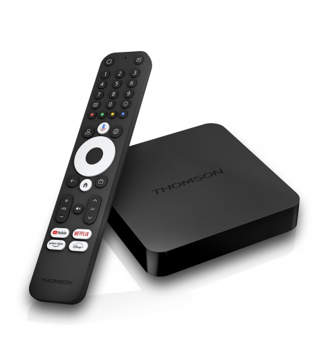 Thomson 240G Smart TV box Nero 4K Ultra HD 8 GB Wi-Fi Collegamento ethernet LAN