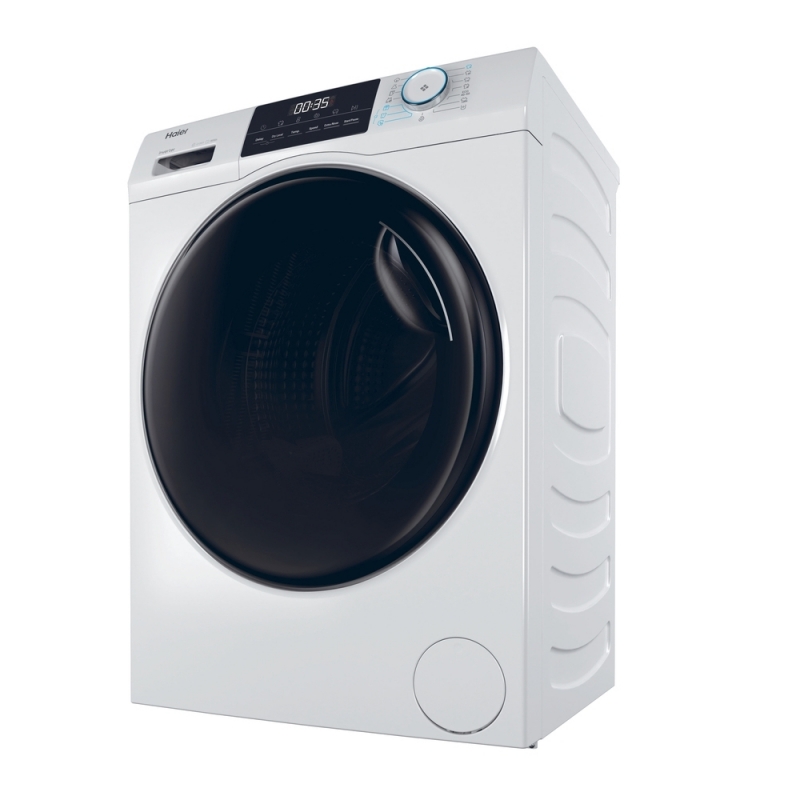 Haier HWD90-BP14929A Waschtrockner Freistehend Frontlader Weiß D