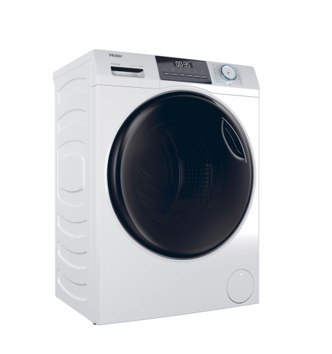 Haier HWD90-BP14929A Waschtrockner Freistehend Frontlader Weiß D