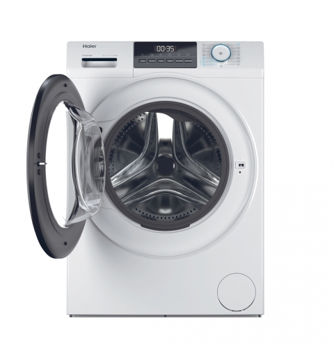 Haier HWD90-BP14929A Waschtrockner Freistehend Frontlader Weiß D