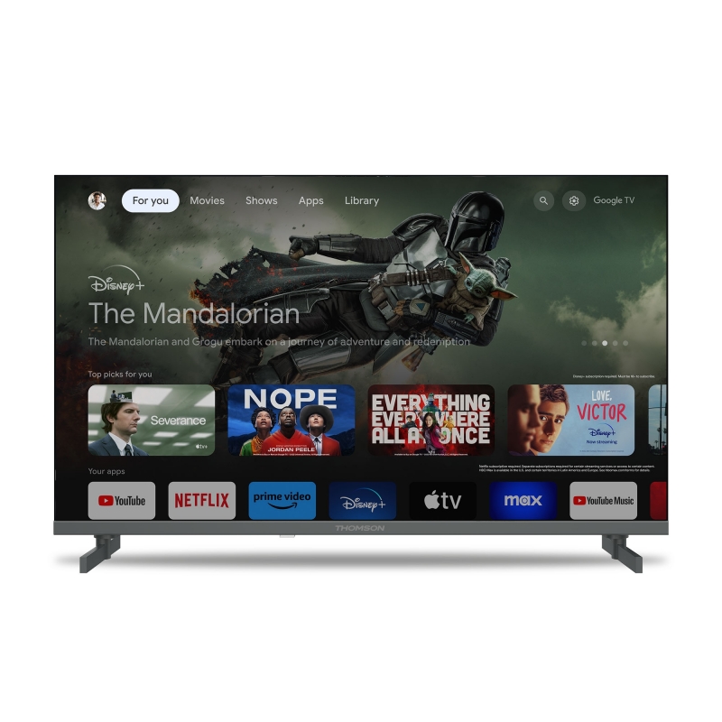 Thomson 32QG4S14 Fernseher 81,3 cm (32") Full HD Smart-TV WLAN Schwarz