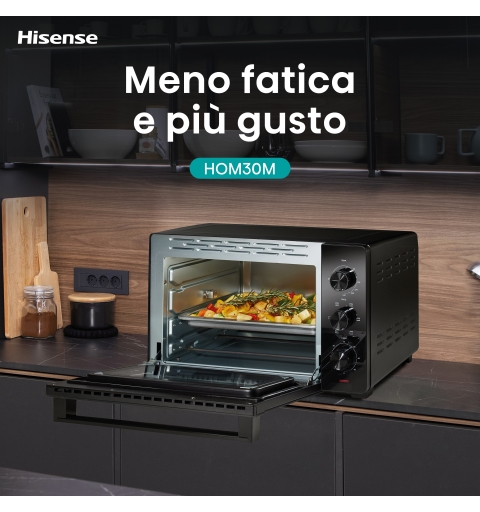 Hisense HOM30M oven 30 L 1600 W Black