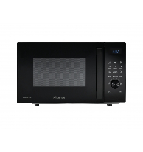Hisense H23MOBSD1H forno a microonde Nero Solo microonde Superficie piana 23 L 800 W
