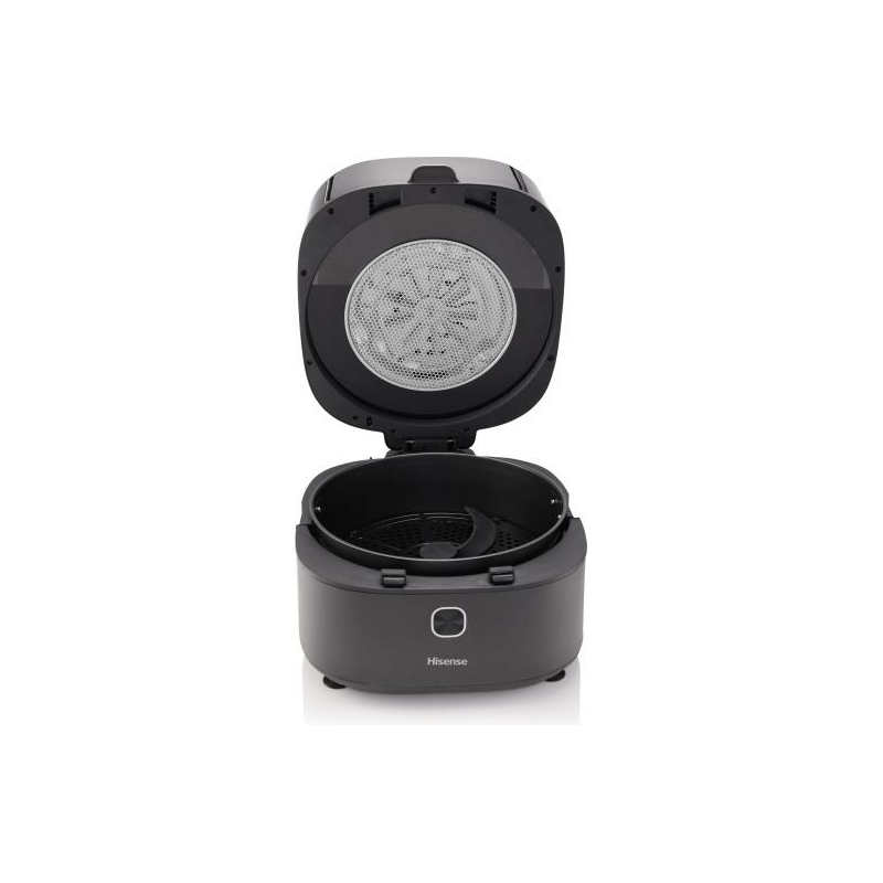 Hisense HAF1350DR friggitrice Singolo 6,7 L Indipendente 1350 W Friggitrice ad aria calda Nero
