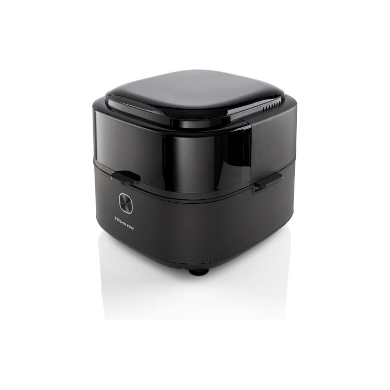 Hisense HAF1350DR friteuse Unique 6,7 L Autonome 1350 W Friteuse d’air chaud Noir