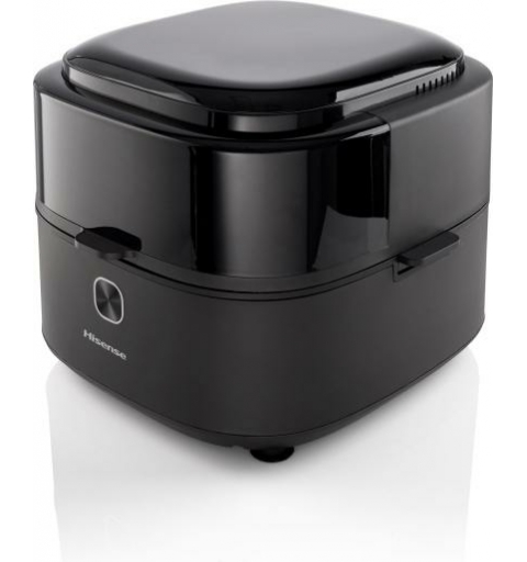 Hisense HAF1350DR friteuse Unique 6,7 L Autonome 1350 W Friteuse d’air chaud Noir