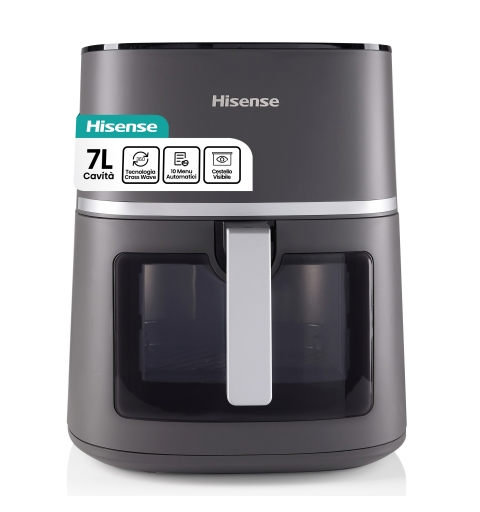 Hisense HAF1900D friteuse Unique 7 L 1800 W Friteuse d’air chaud Noir