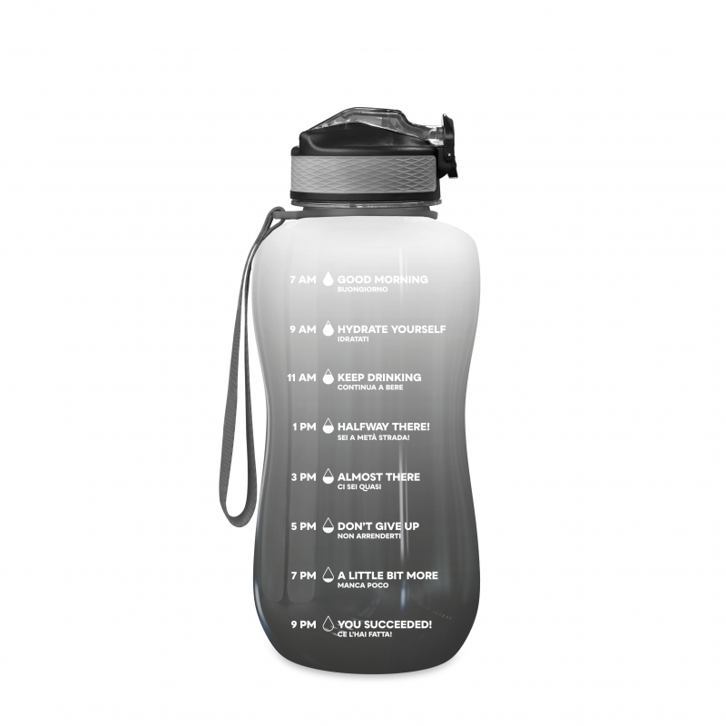 The Steel Bottle 8059304665387 Trinkflasche Tägliche Nutzung 2200 ml Tritan Schwarz, Weiß