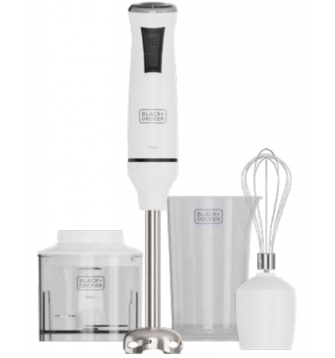Black & Decker BXHBA750E Batidora de inmersión 750 W Blanco