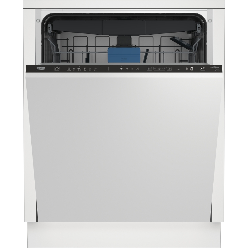 Beko b300 Lavastoviglie a scomparsa totale 60 cm, Classe D, 44dBA, 15 coperti, 6 programmi, Cerniere Sliding