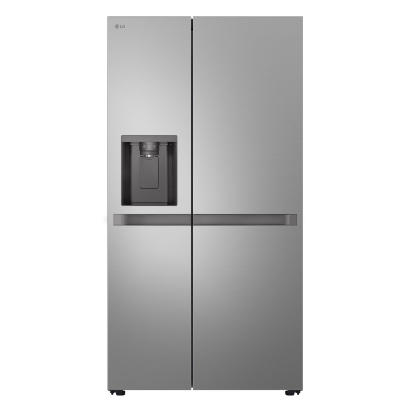 LG GSLC41PYPE Side-by-Side Kühlkombination Freistehend 641 l E Silber