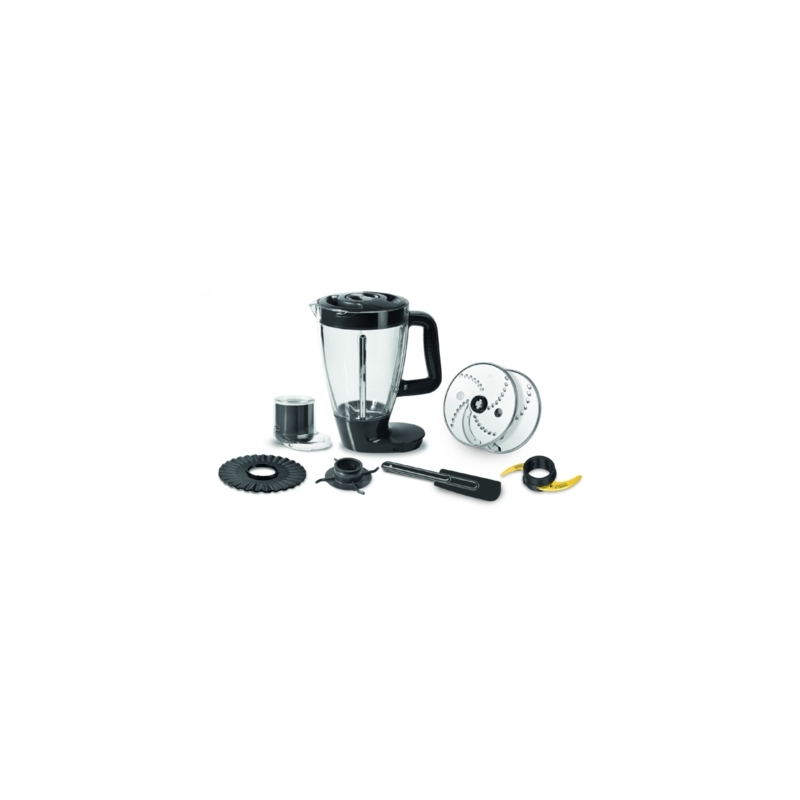 Moulinex FP8218 Robot da cucina multifunzione DoubleForce 3L Black