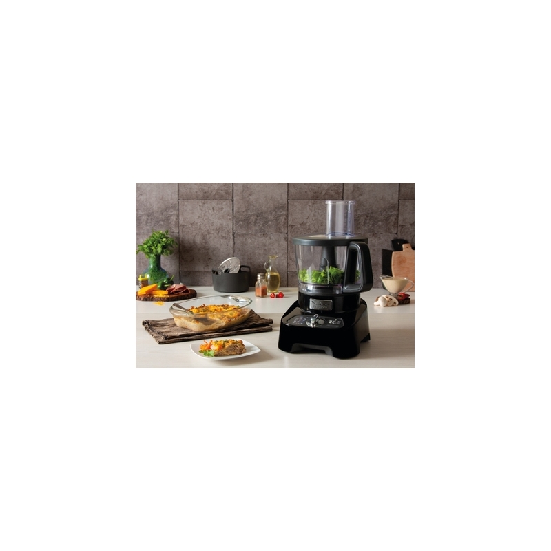 Moulinex FP8218 Küchenmaschine 1000 W 3 l Schwarz