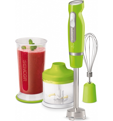 Sencor SHB 4461GR-EUE3 blender 0,7 L Mélangeur par immersion 1000 W Vert, Acier inoxydable