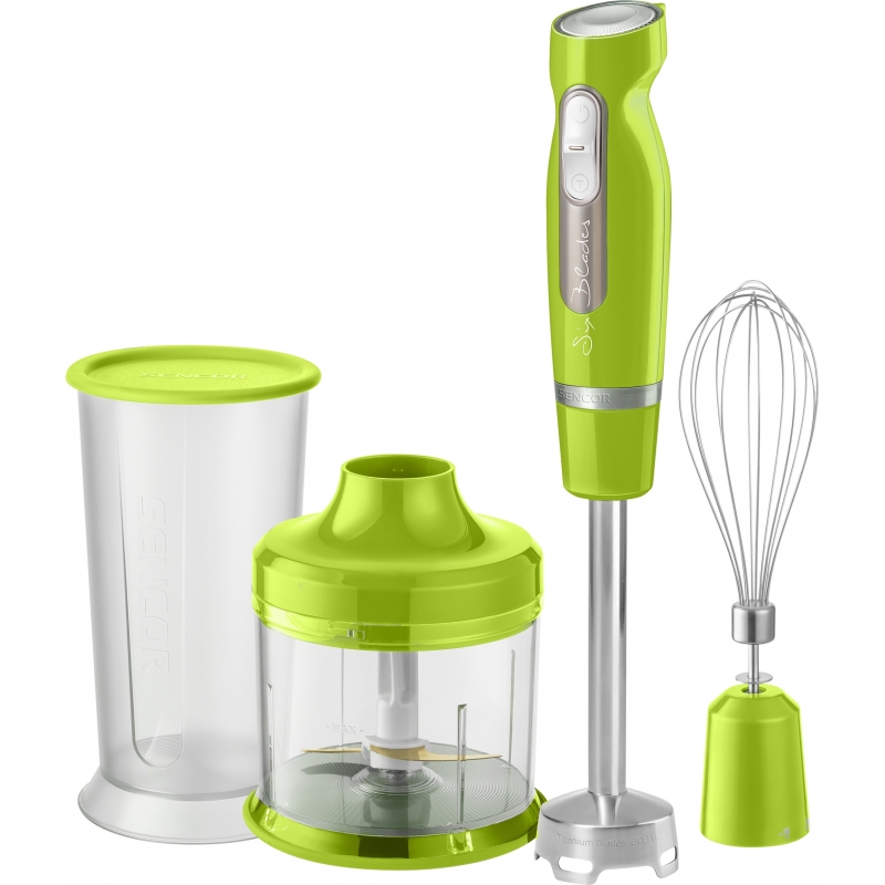 Sencor SHB 4461GR-EUE3 blender 0,7 L Mélangeur par immersion 1000 W Vert, Acier inoxydable