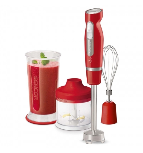 Sencor SHB 4464RD-EUE3 Mélangeur par immersion 1000 W Rouge