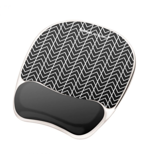 Fellowes Mouse Mat Wrist Support - Photo Gel Mouse Pad with Non Slip Rubber Base & Antibacterial Protection - Ergonomic Mouse