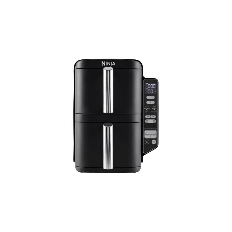 Ninja SL300EU fryer Double 7.6 L Stand-alone 2470 W Low fat fryer Black