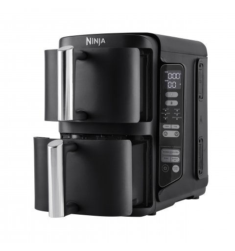 Ninja SL300EU friggitrice Doppia 7,6 L Indipendente 2470 W Friggitrice a basso contenuto di grassi Nero