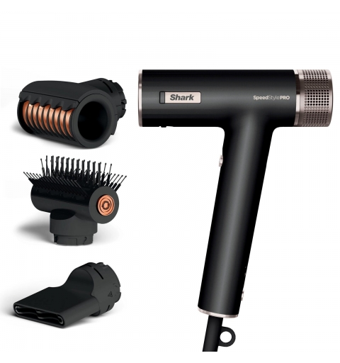 Shark STYLE iQ HD731EU brosse soufflante et fer à lisser Multistyler À chaleur Noir 1750 W 2,4 m