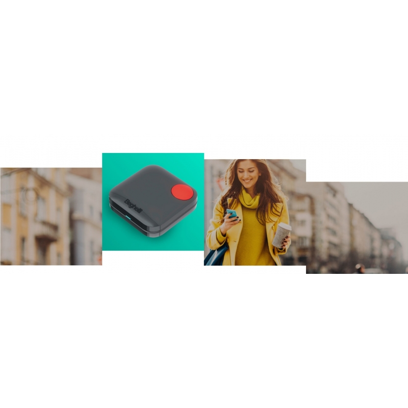 Beghelli Salvalavita Pocket GSM Personal Negro