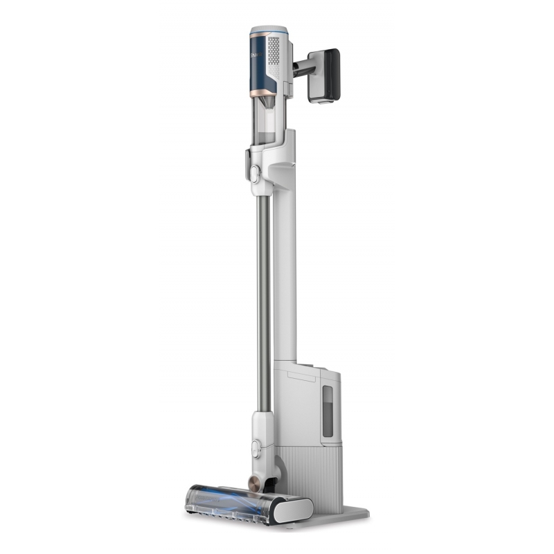 Sharkclean BU3521EU Stabstaubsauger Elektrischer Besen 2-in-1-Stabstaubsauger Akku Trocken Beutellos 21,6 W Blau, Weiß