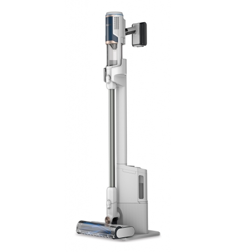 Sharkclean BU3521EU Stabstaubsauger Elektrischer Besen 2-in-1-Stabstaubsauger Akku Trocken Beutellos 21,6 W Blau, Weiß